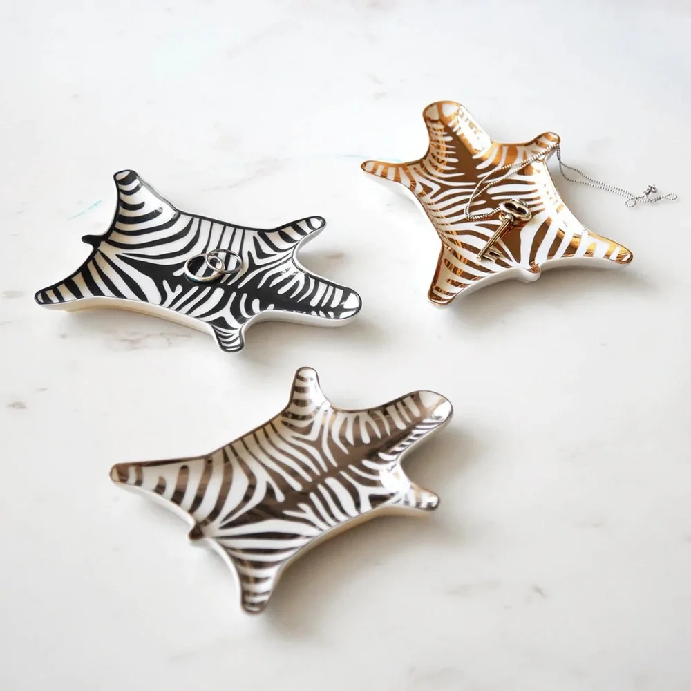 Jonathan Adler - Zebra Stacking Dish